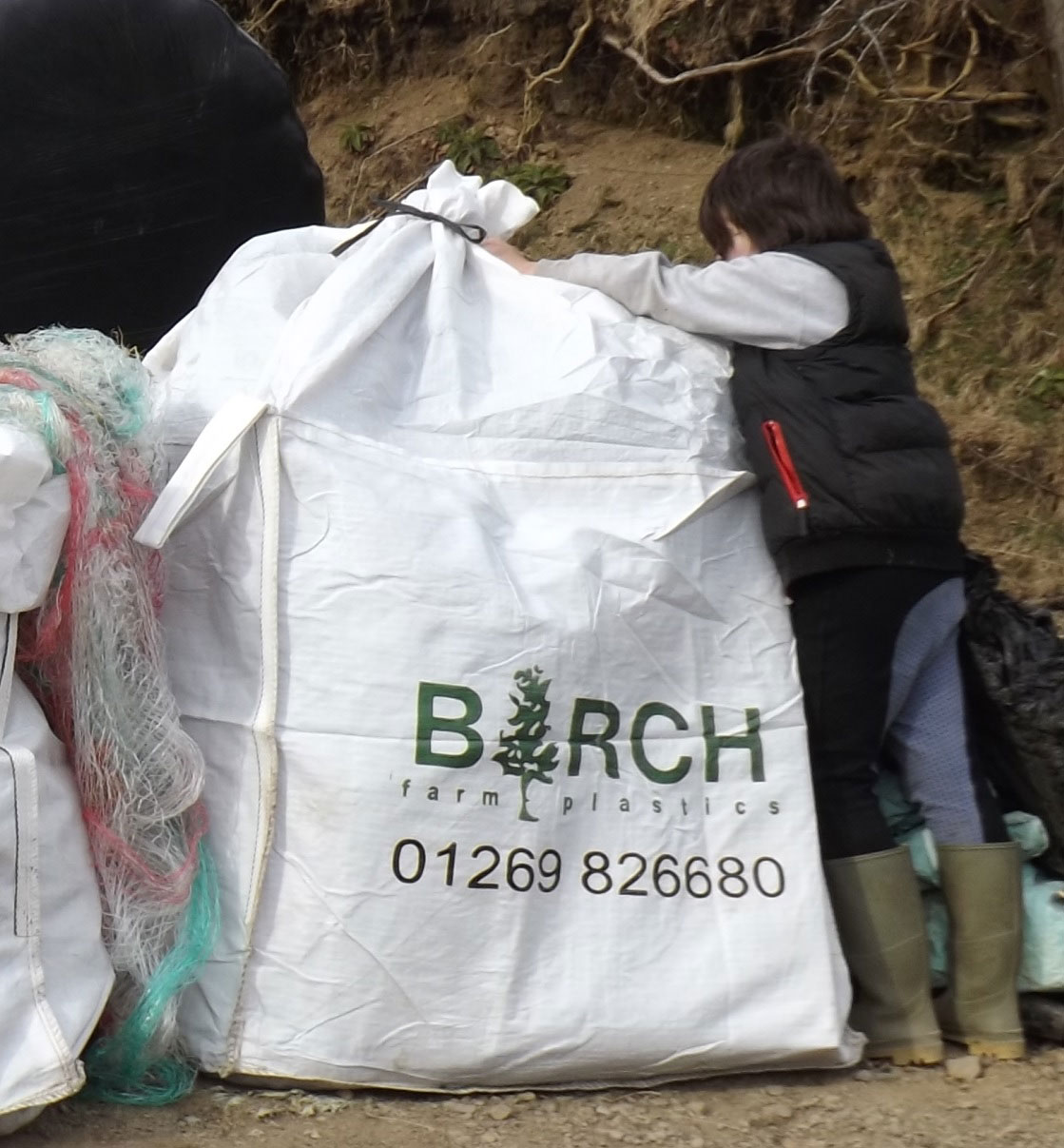 Bagged waste